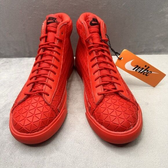 Nike SB Blazer Mid Mens Size 8 Shoes Metric Red Athletic Sneakers VNDS‎ 2015 main image 9